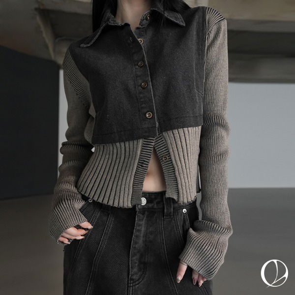 Tend Warmer Knitwear Denim Shirt