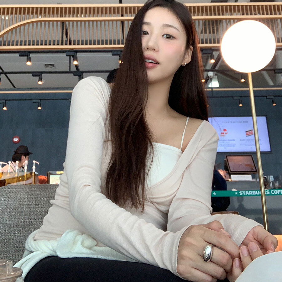 #ONEDAY Eyelet Wrap Tee