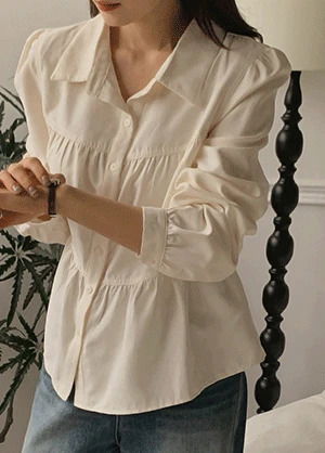 카델티 피치기모 카라넥 캉캉 블라우스