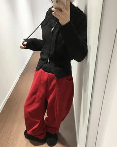 Hearty Knitwear Hooded Zip-Up