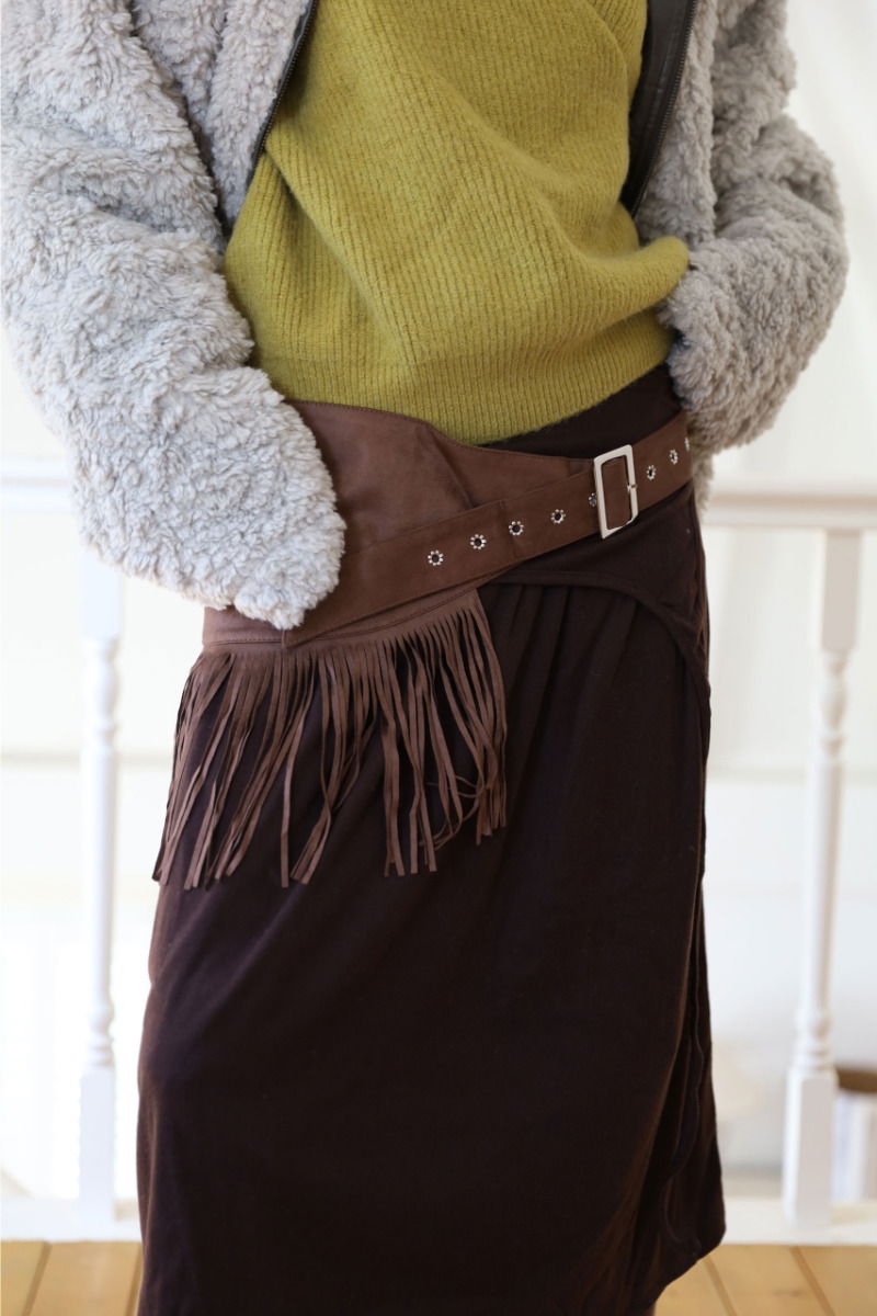 tassel skirt belt 腰带