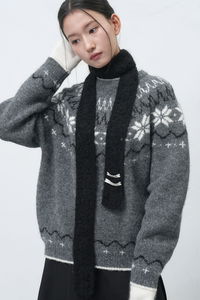 WOMAN Handmade Crochet Muffler