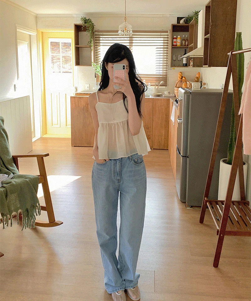 Mogli Denim Pants (Daily, Wide Fit, High Waist)