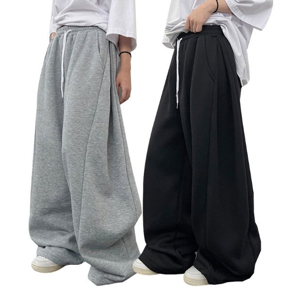 John Ye-pit❤ King Balloon Fleece-lined Wide Training Pants