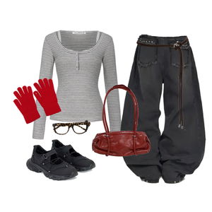 ショルダーバッグ,スニーカー,Background 코디