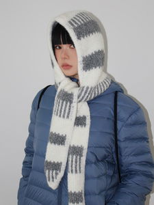 STRIPE STRAP BALACLAVA (3color)