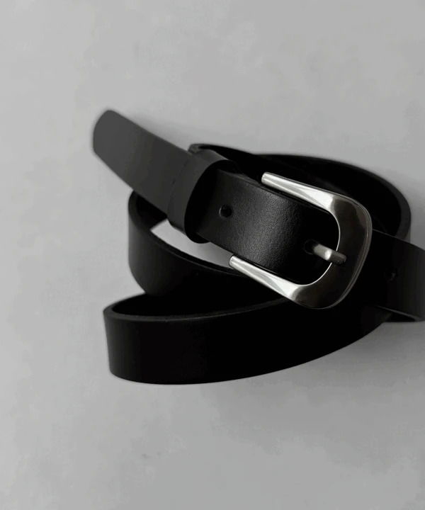 簡約經典真皮皮帶