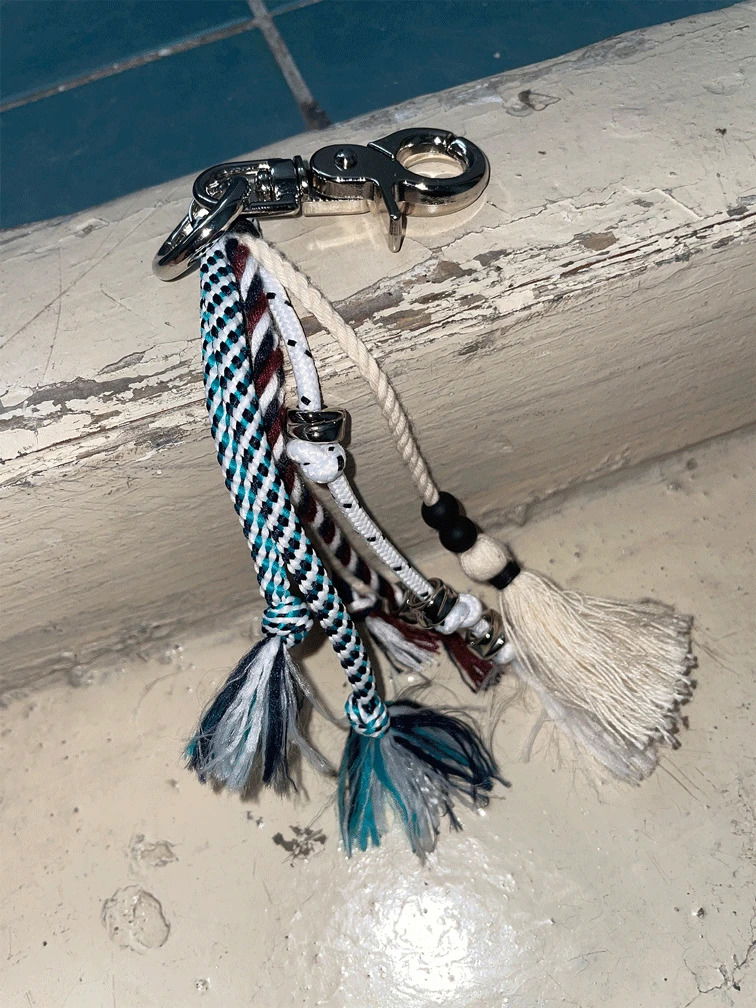 Layer Tassel Keyring