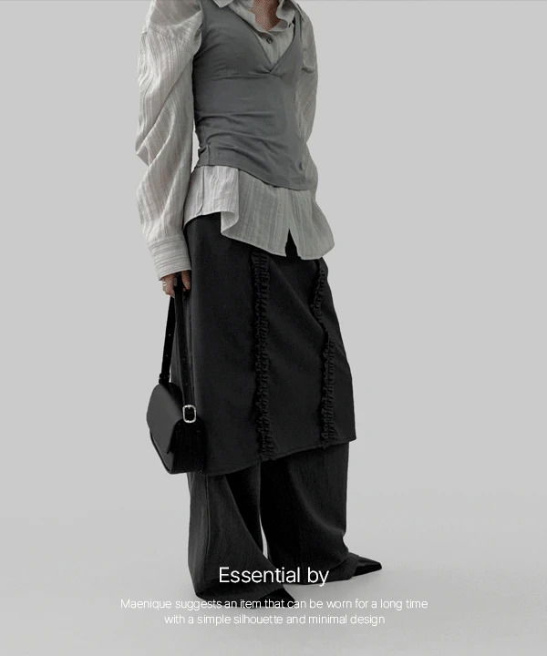 Cecil Wide Pintuck Slacks