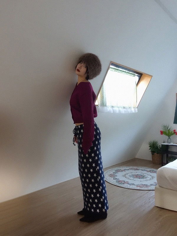 STAR MAXI SKIRT 裙子