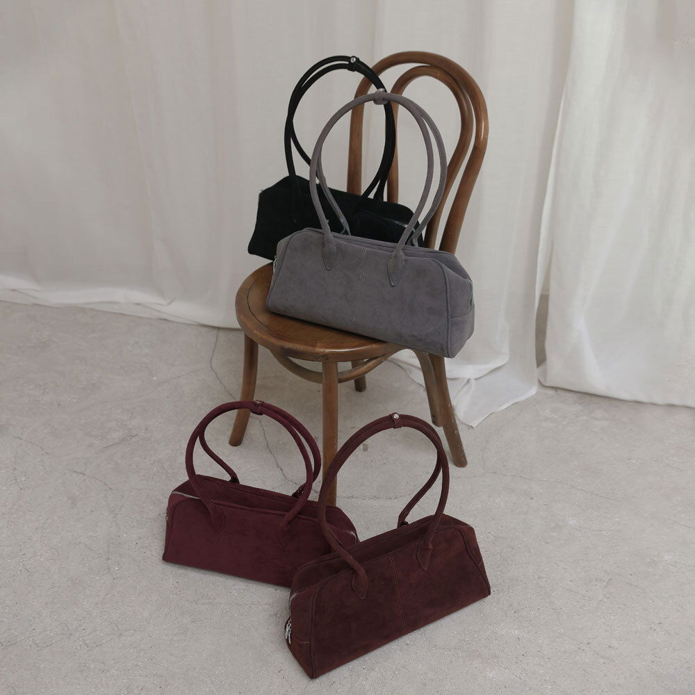 Gael Suede Shoulder Bag