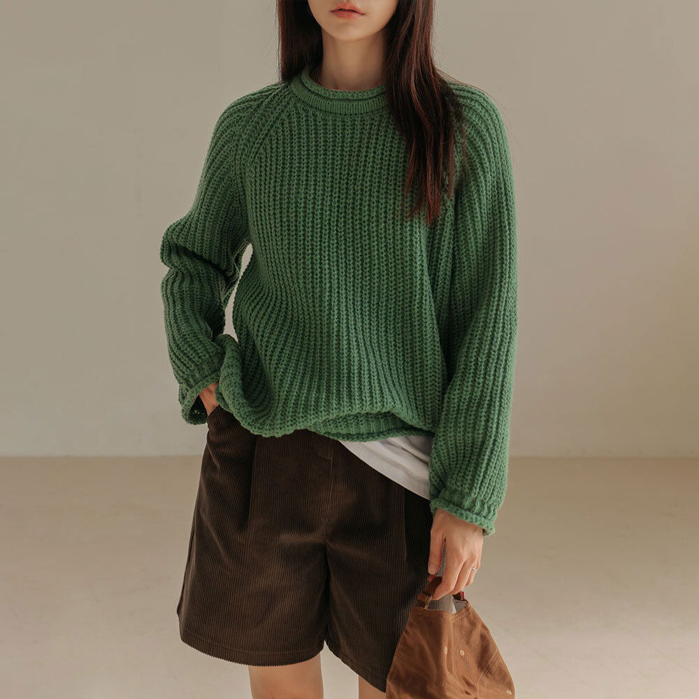 Morinz Dotum Raglan Loose Knit