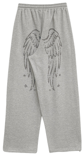 엔디 벌룬핏 엔젤 기모 와이드 트레이닝 팬츠 (3color)