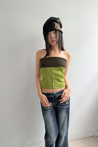 camila knit tube top