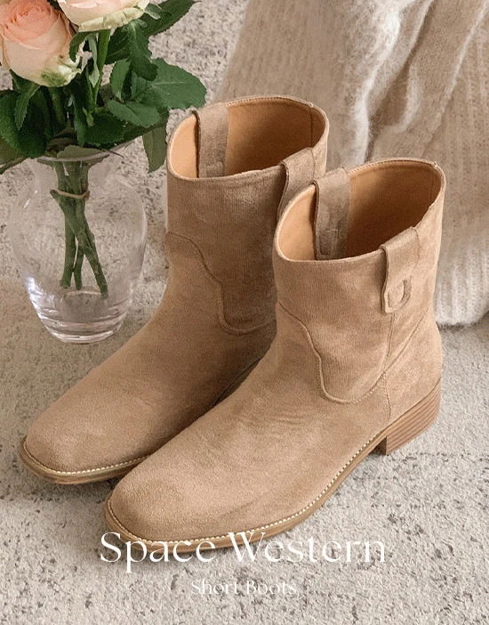 ウジュウエスタンショートブーツ