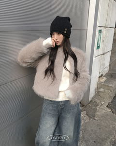 サロンファークロップラウンドジャケット