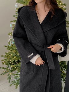 Glee Hooded Handmade Robe Long Coat - 3 Colors