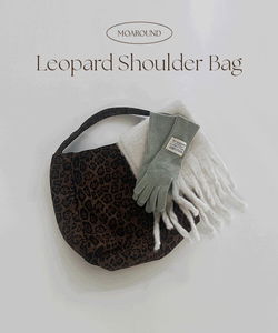 トセオンレオパードショルダーバッグ
