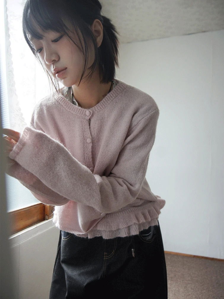 プリーズニットカーディガンセット