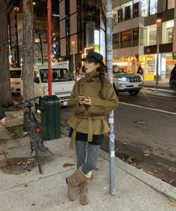 ロエーヌコーデュロイショートパンツ