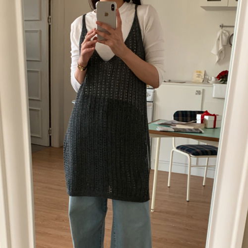 ポリレイヤードワンピース