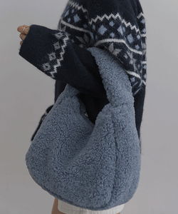 Nuden Mini Boucle Tote Bag