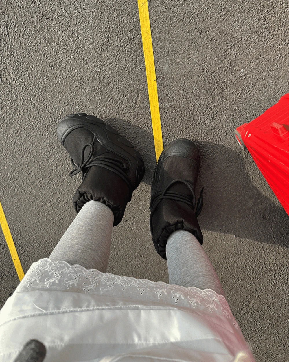 Ribbon Snow Boots 靴子