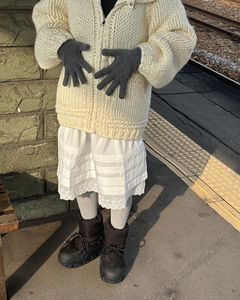 Wool Knitwear Fingerless Gloves