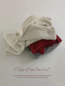 WONT Fuzzy Deep Loose Knitwear