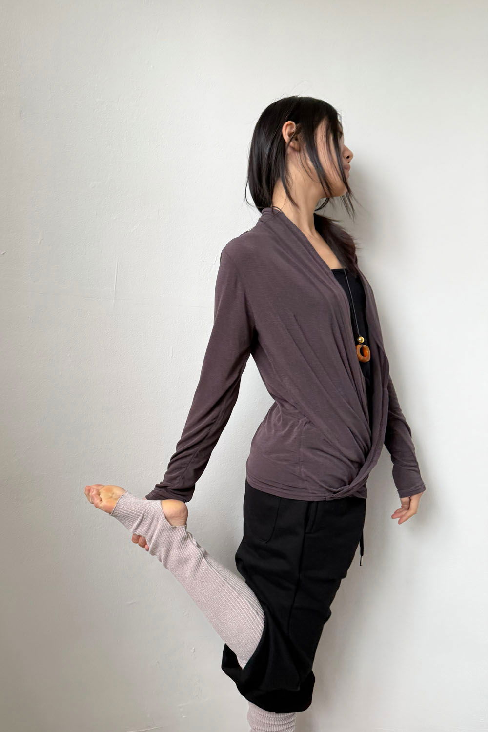 바지 모델 착용 이미지-S1L14