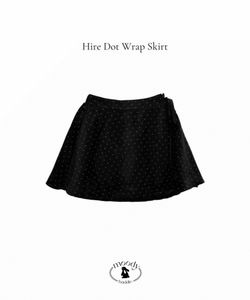 Hire Dot Wrap Skirt