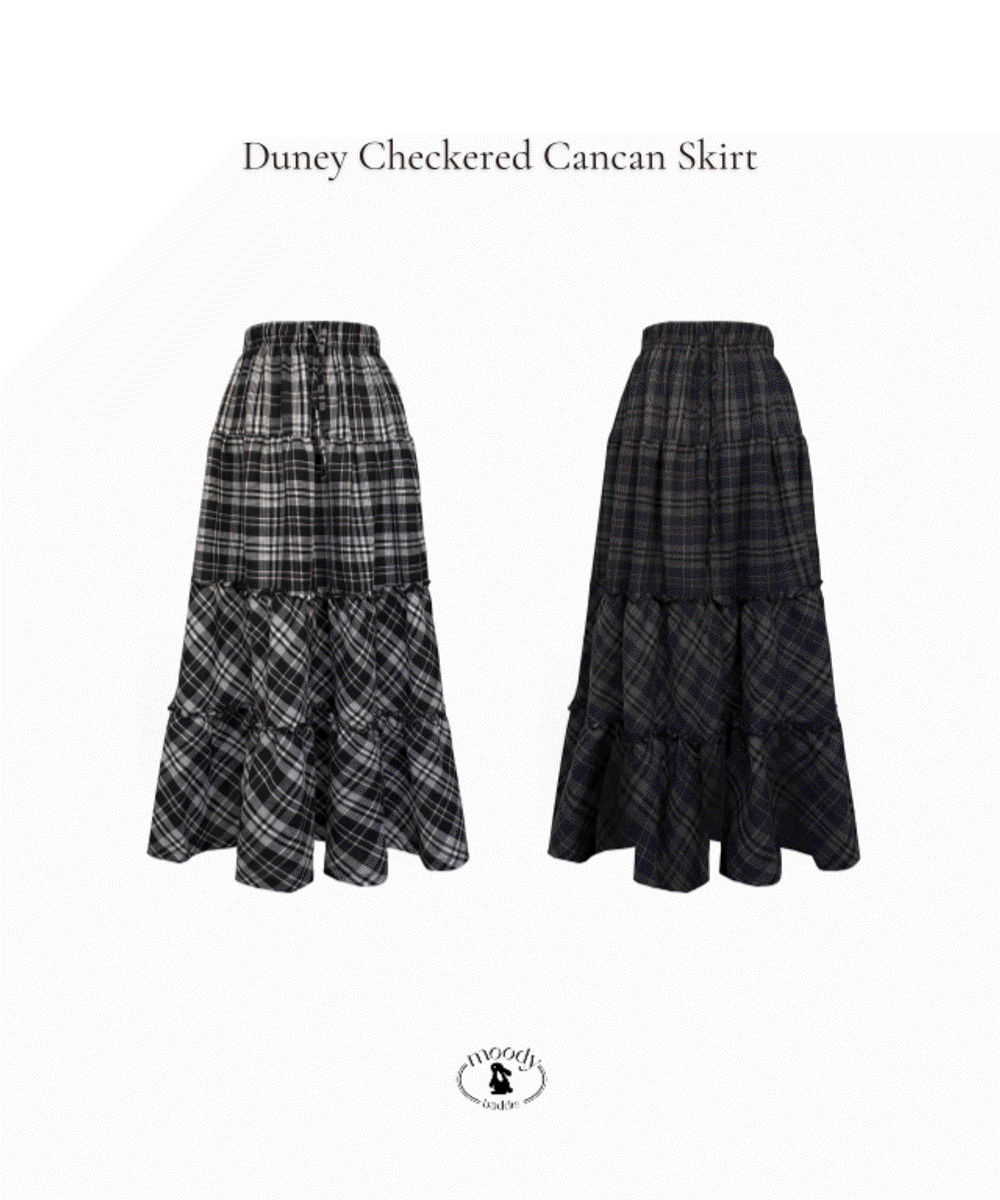 Dune Check Cancan Skirt 裙子