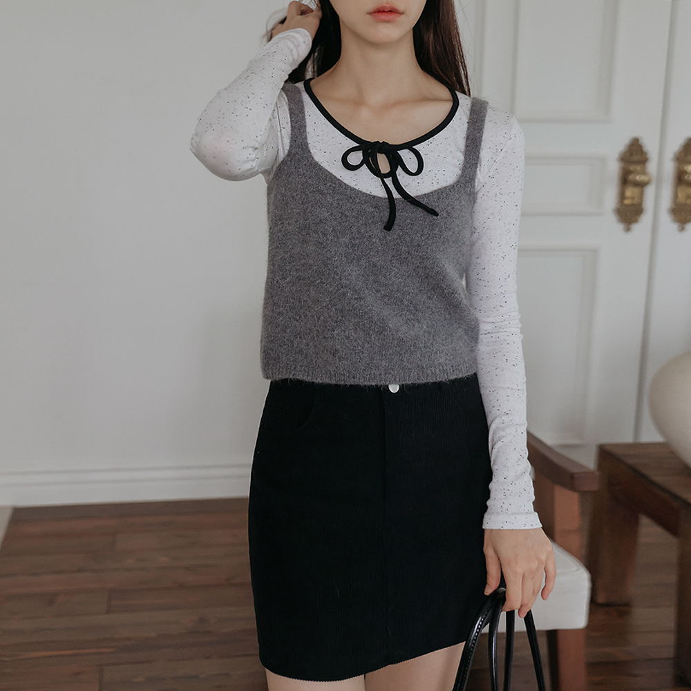 Arne Merino Wool 60% Angora Bustier