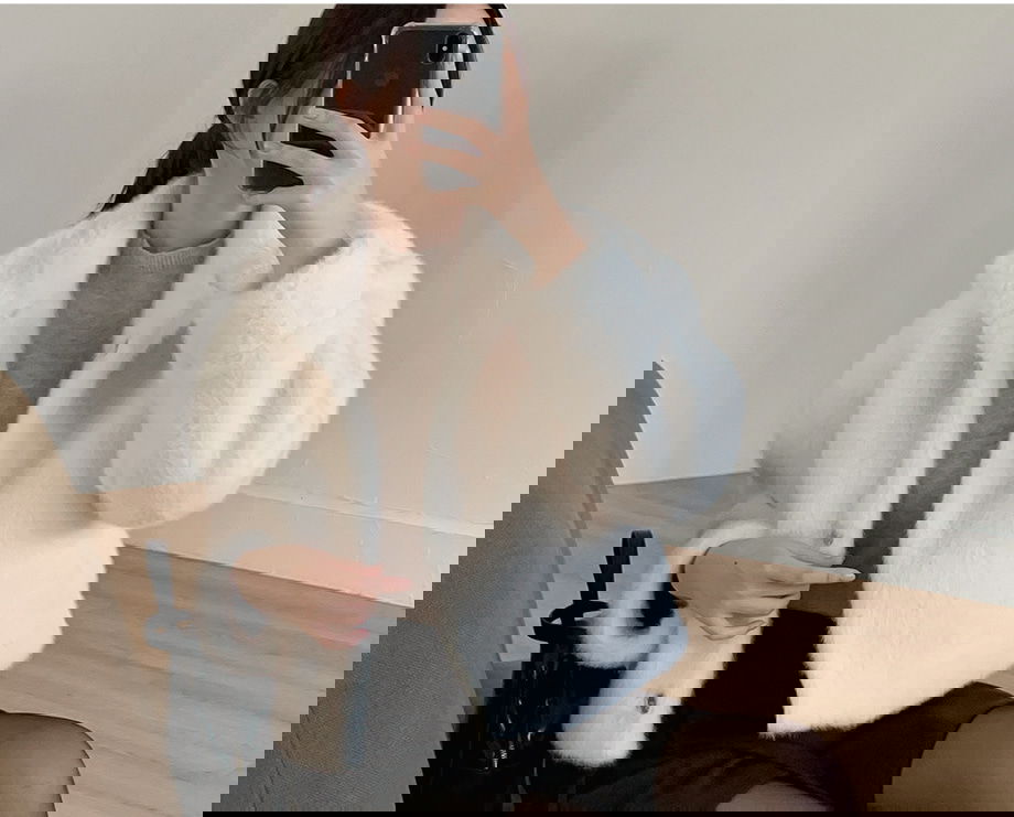 리리앤코 에포린즈 히든버튼 하이넥 퍼 자켓