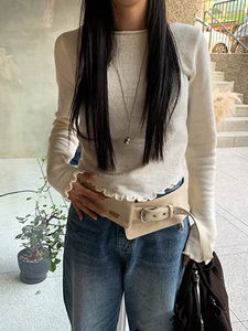 ルニフリルクロップニット