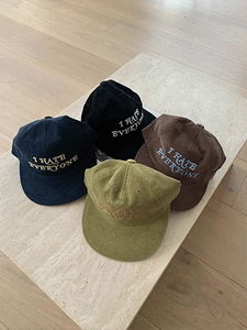 ヘイトコーデュロイボールキャップ
