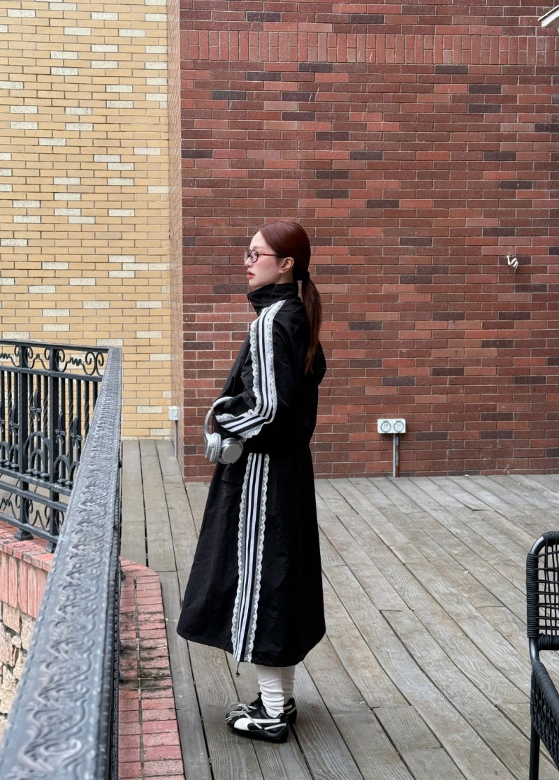 코트 모델 착용 이미지-S1L9