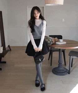 Hot Chocolate Corduroy Skirt