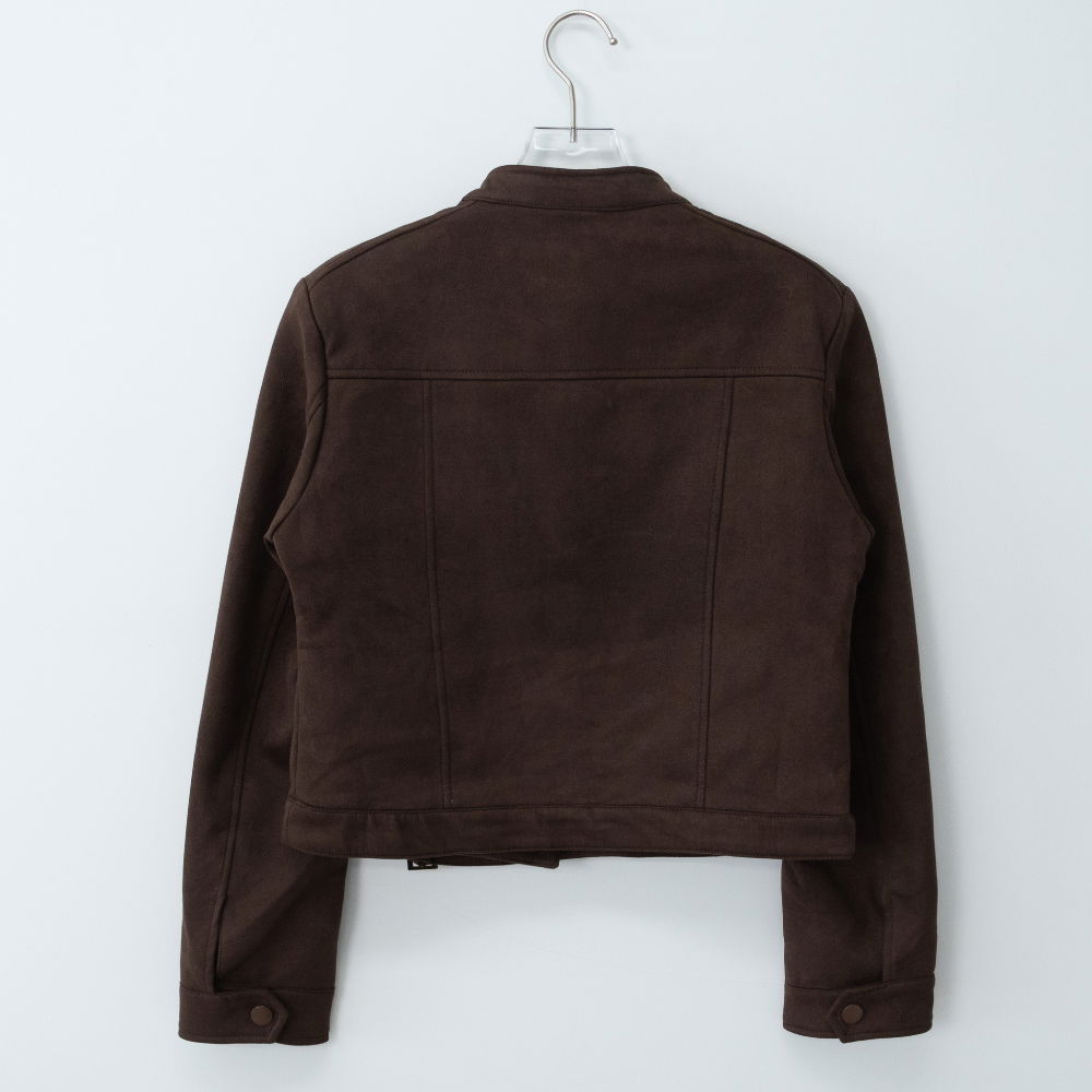 재킷 브라운 색상 이미지-S1L12