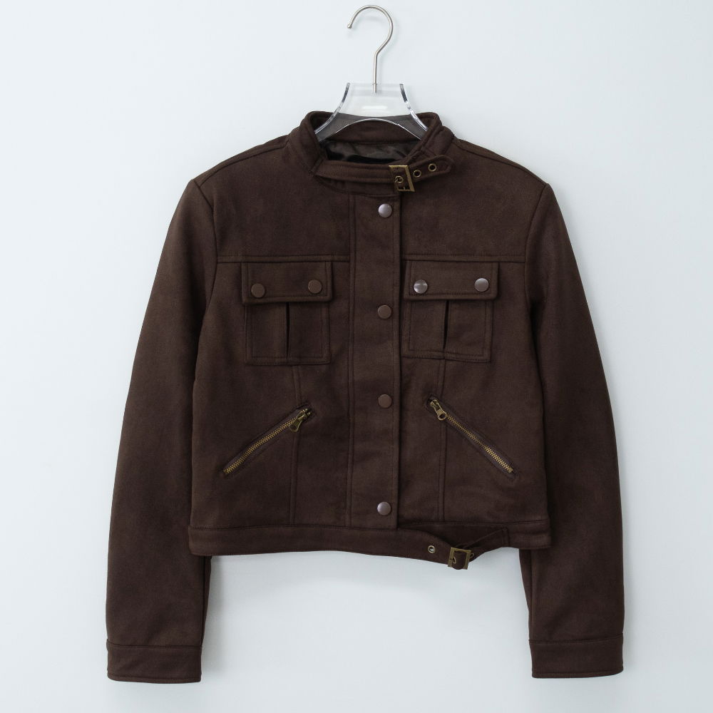재킷 브라운 색상 이미지-S1L13
