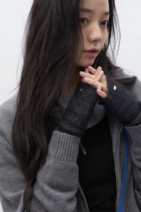 羊毛混紡針織袖套