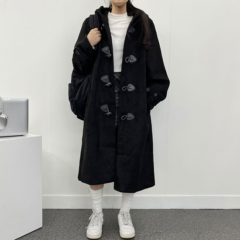 코트 모델 착용 이미지-S1L7