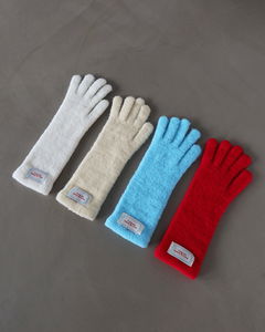Patch Finger Team Long Gloves