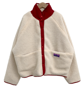 더프 오버핏 리버시블 양털 후리스 패딩 점퍼(6color)