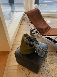 모빌 체크 머플러