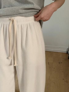 폴즈 테리 기모 팬츠