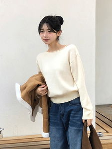 Mori Basic Boat Neck Knitwear