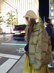 舒適保暖連帽羽絨外套