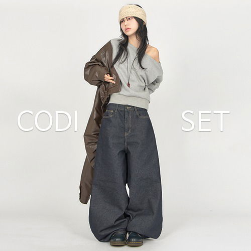 Dark Hues Casual Set(TS073, ZI020, DE066) 套装