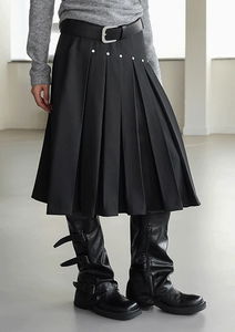 メルビースタッドプリーツミディスカート